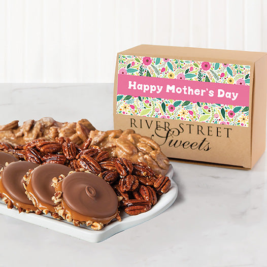 Mother's Day Collection of Pralines & Bear Claws and Glazed Pecans