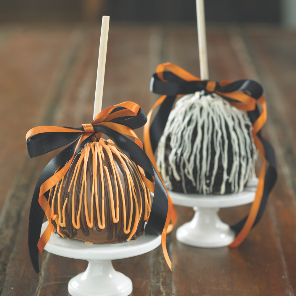 Fall Chocolate Caramel Apples