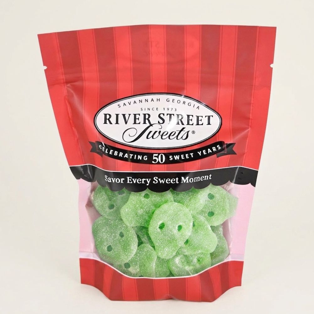 Sour Lime Skulls Bag