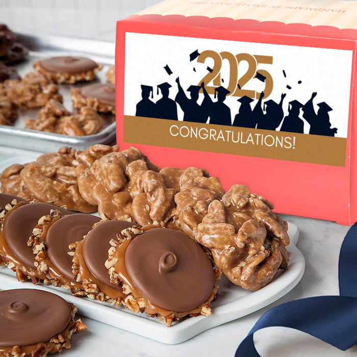 Graduation Praline & Bear Claw Box