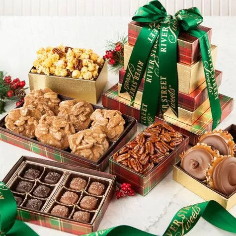 Holiday Gift Tower – River Street Sweets