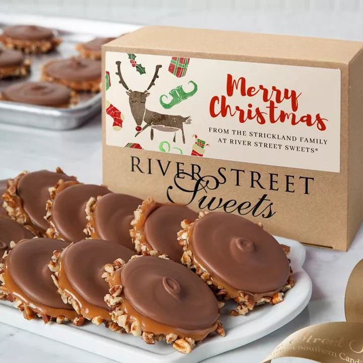 Custom Christmas Milk Chocolate Bear Claws River Street Sweets®