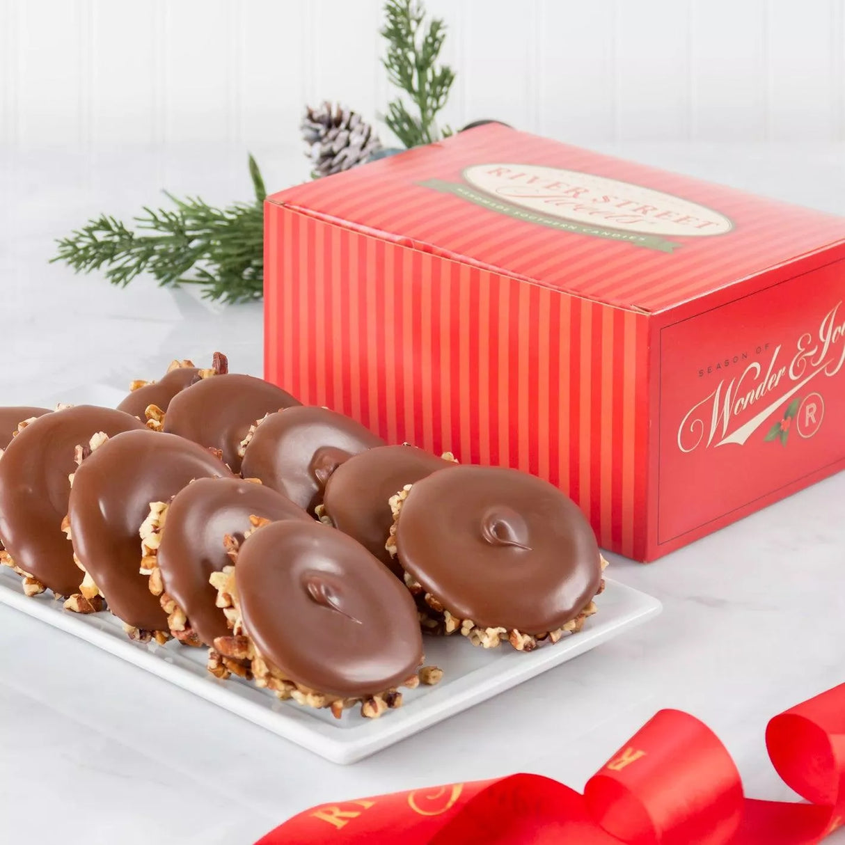 Holiday Box of Milk Chocolate Bear Claws