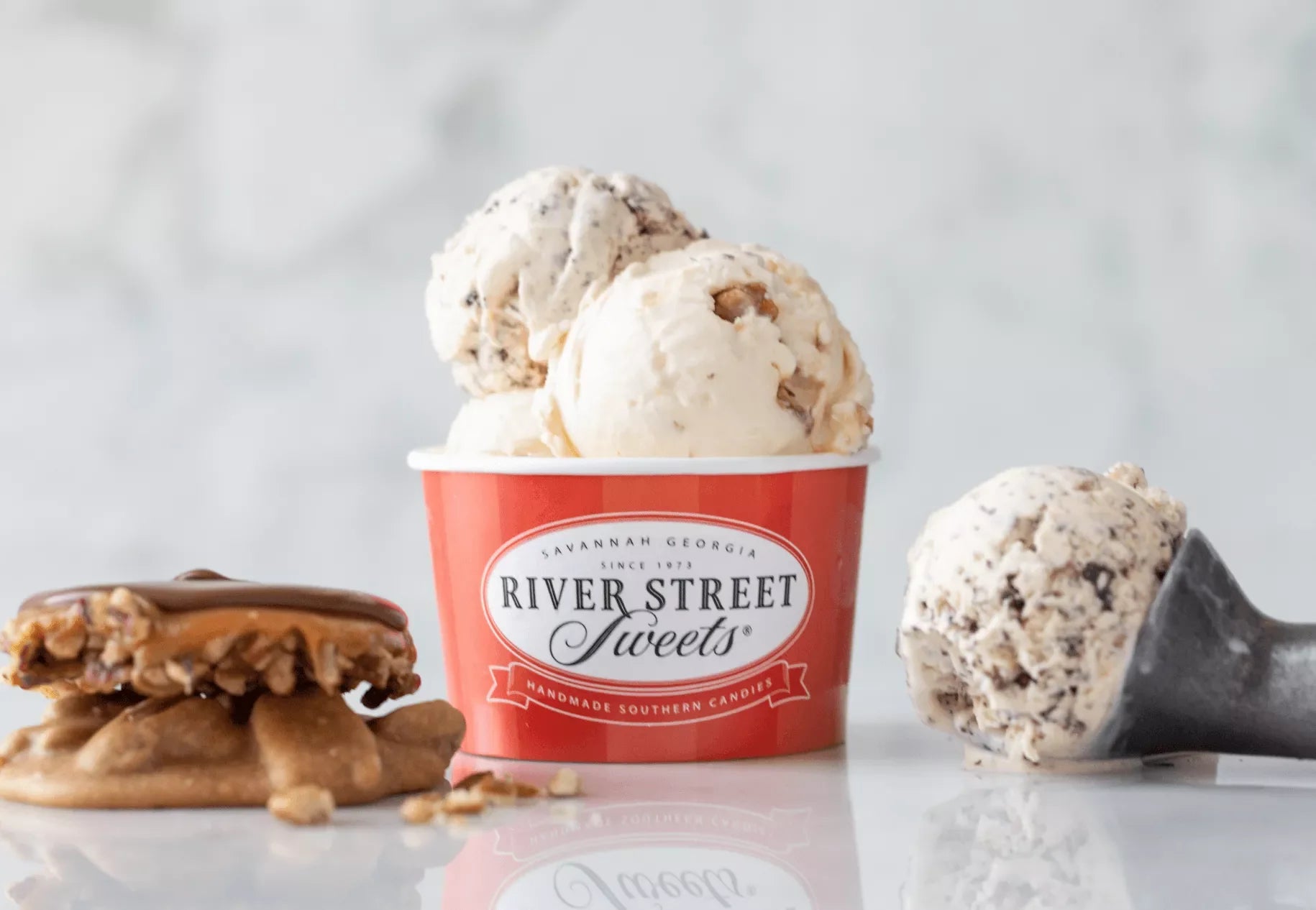 Handmade Ice Cream in Stores River Street Sweets®