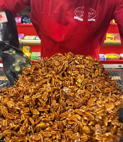 Making Glazed Pecans