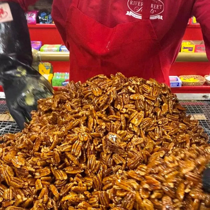 Making Glazed Pecans