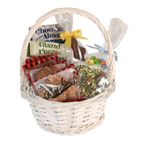 An Easter basket filled with wrapped candies