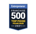 Franchise 500 Top Food Franchises Logo