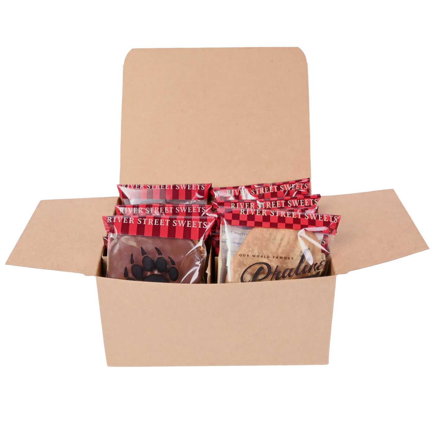 Custom Christmas 10pc Praline & Bear Claw Box