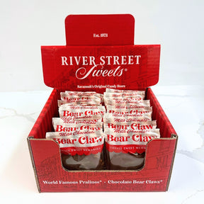 Milk Chocolate Bear Claw Display Box