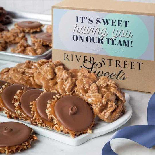 Employee Appreciation Box of Pralines & Bear Claws — River Street Sweets®