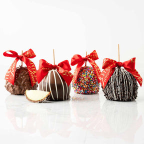 Gourmet Chocolate Caramel Apples- 4ct – view 2
