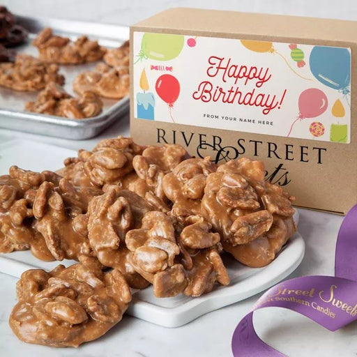 Custom Birthday 10pc Classic Praline Gift Box 