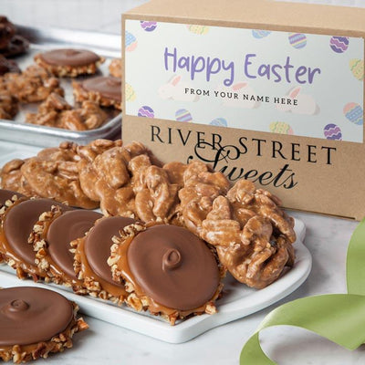 Custom Easter 10pc Praline & Bear Claw Box 