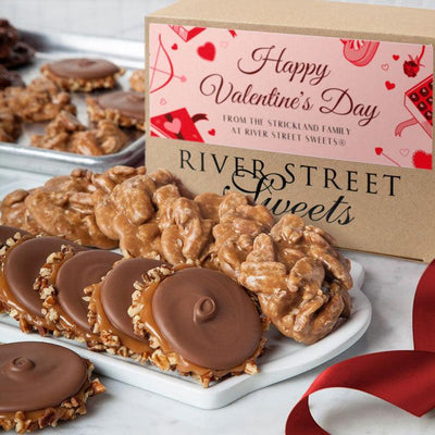 Custom Valentine's 10pc Praline & Bear Claw Box 