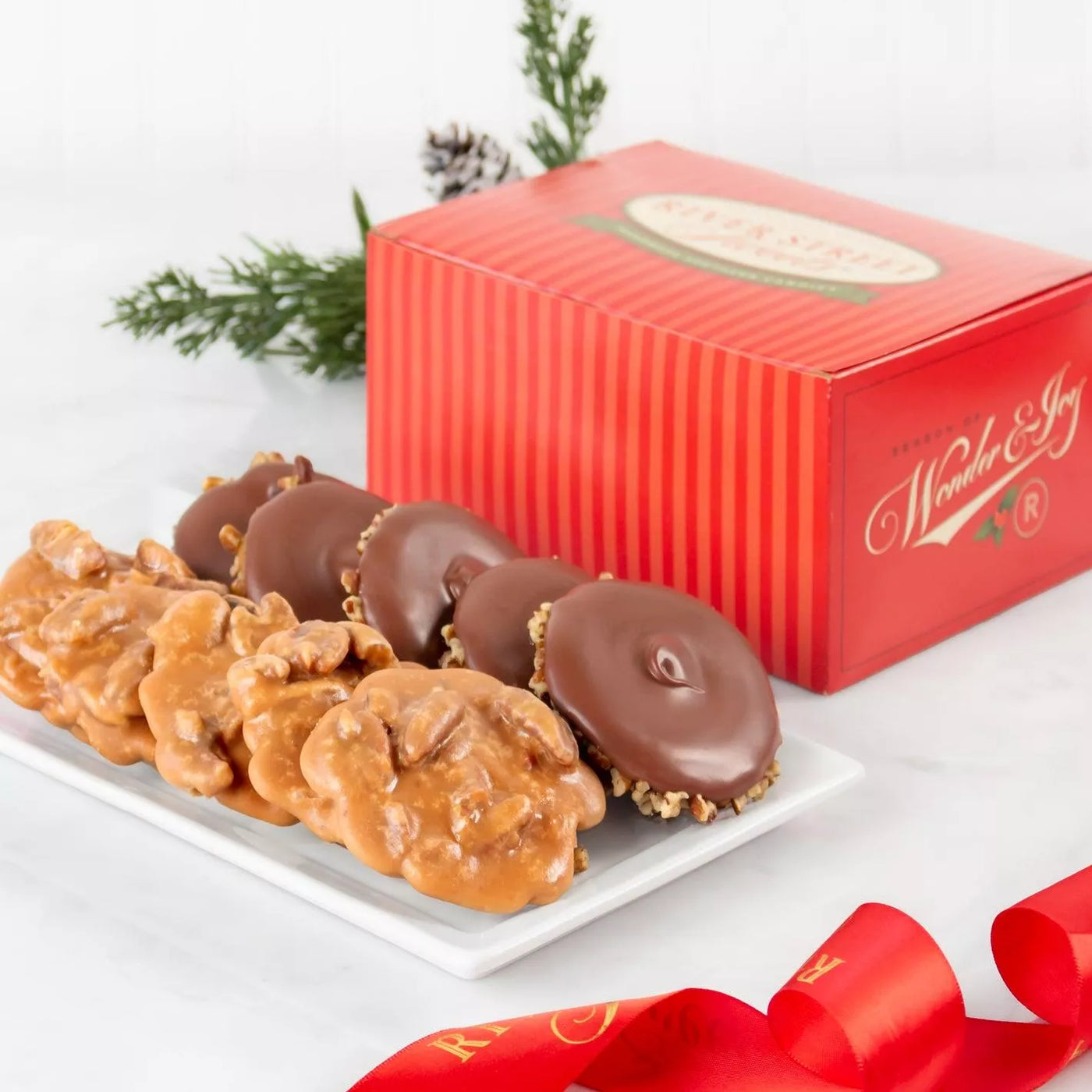 Holiday Box of Pralines & Bear Claws 