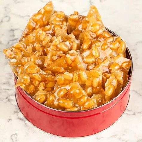 River Street Sweets Tin of Peanut Brittle 