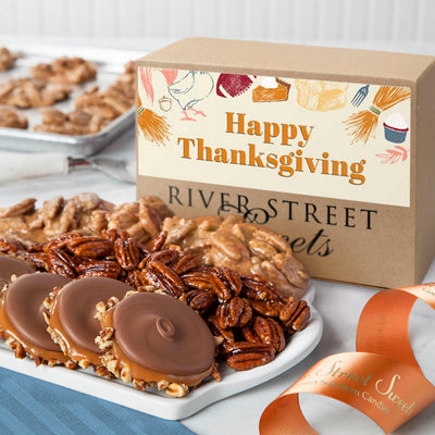 Thanksgiving Collection of Pralines, Bear Claws & Glazed Pecans 