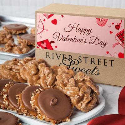 Valentine Box of Pralines & Bear Claws 